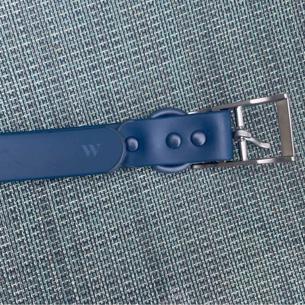 Wild One Dog Collar-Navy blue XL Brand new